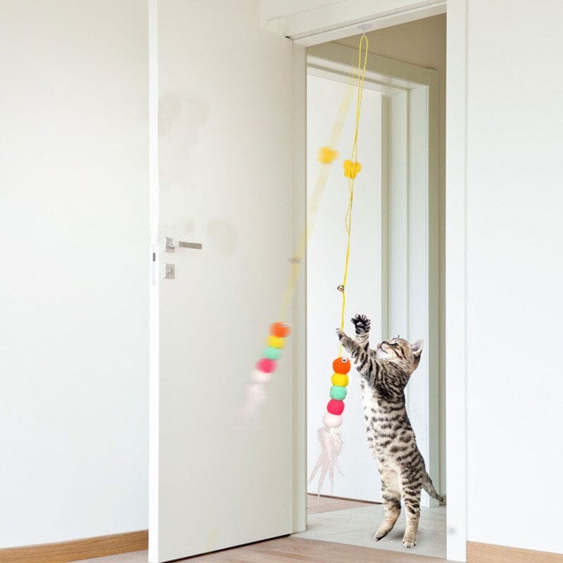 Hanging Bouncing Cats Toy