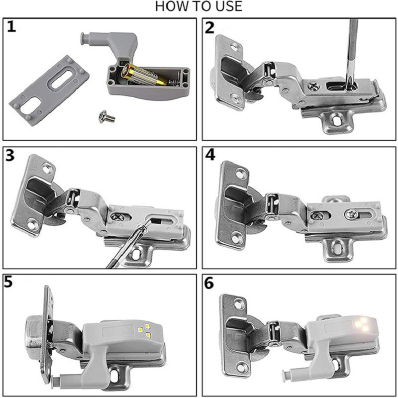 Inner Hinge LED Sensor Light