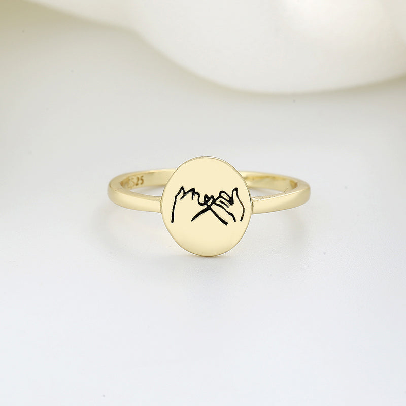 Side By Side Promise Ring