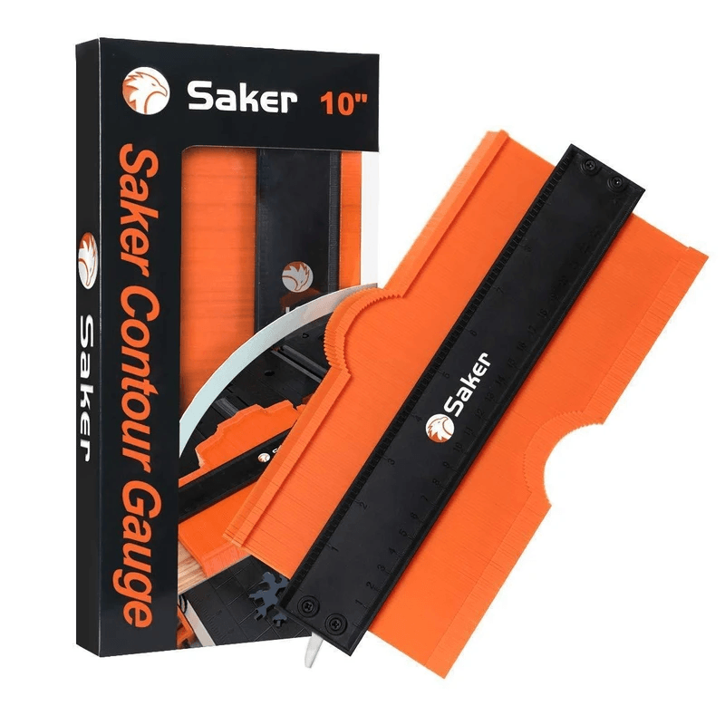 Saker® Contour Gauge Profile Tool -Precisely Copy Irregular Shape Duplicator