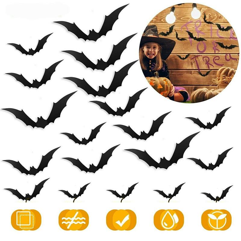 Scary Bats Wall Sticker