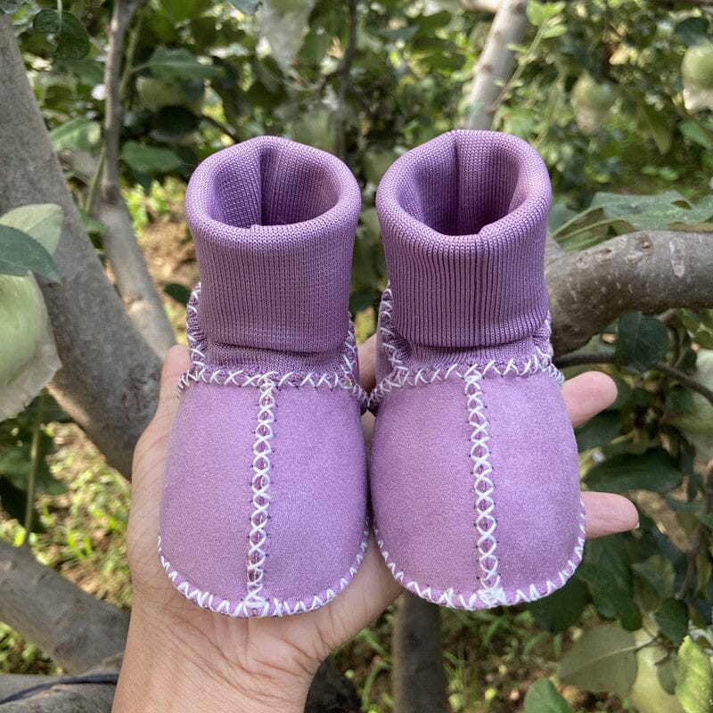 Warm Fur Baby Sock Shoes