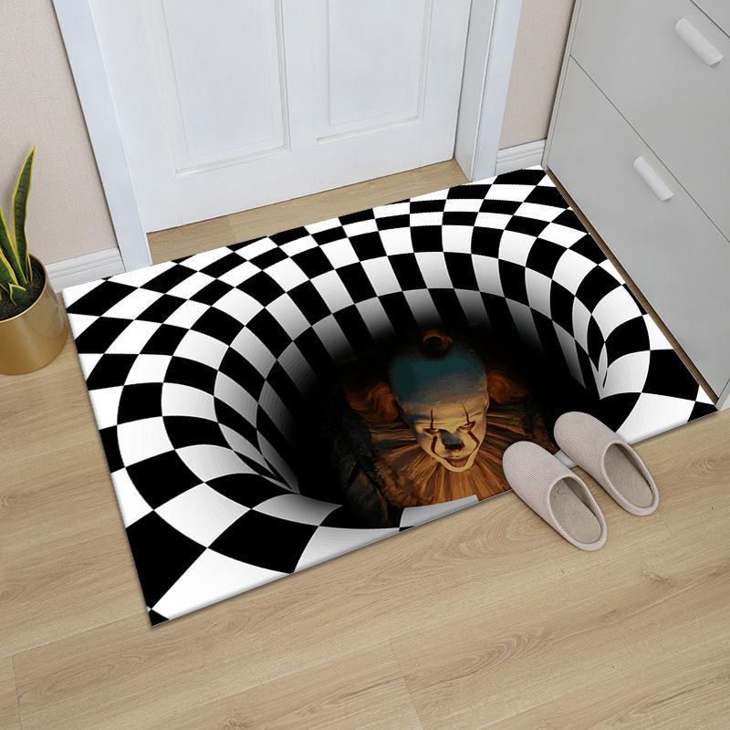 (🎃Early Halloween Promotion🎃) Halloween Clown Trap Vision Carpet