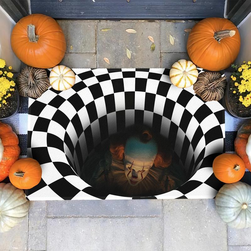 (🎃Early Halloween Promotion🎃) Halloween Clown Trap Vision Carpet