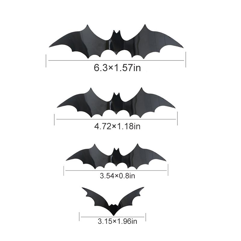 Scary Bats Wall Sticker