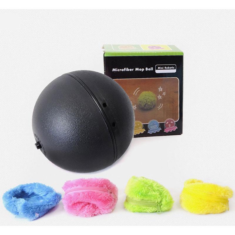 Pet Electric Ball Toy with Plush Cover