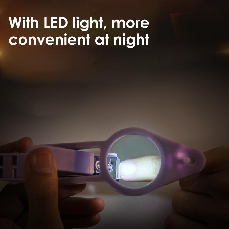 LED Light Magnifier Nail Clippers