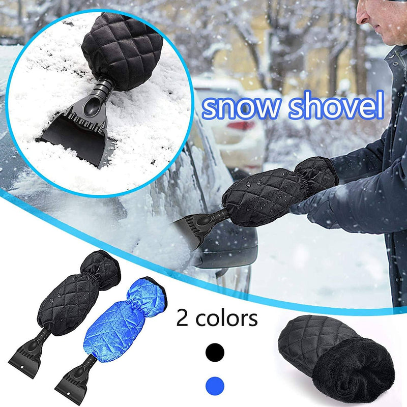 Adjustable Car Ice Scraper With Glove