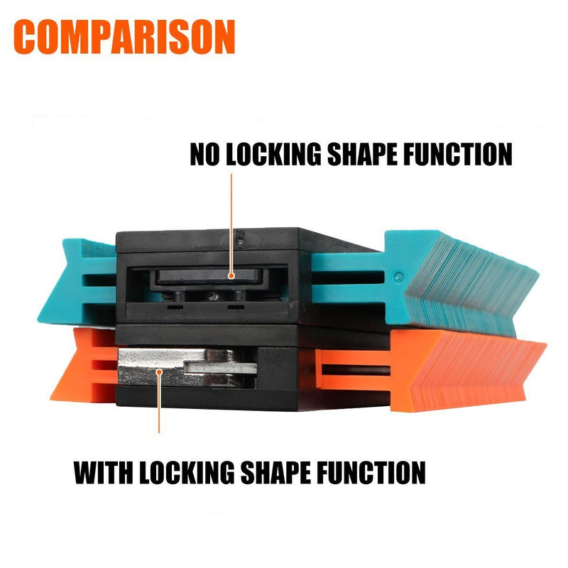 Saker® Contour Gauge Profile Tool -Precisely Copy Irregular Shape Duplicator