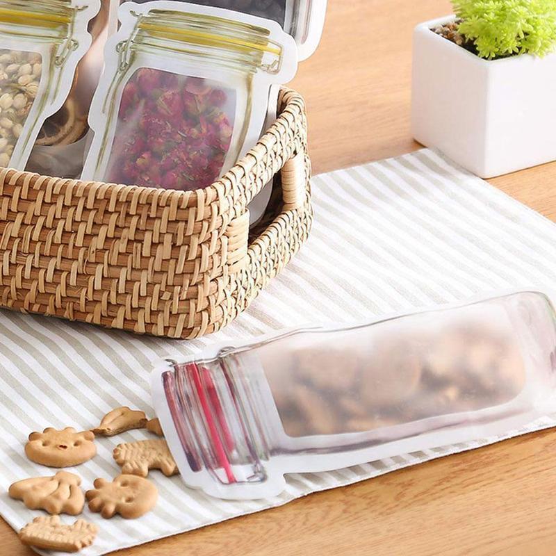 Jar Zipper Bags